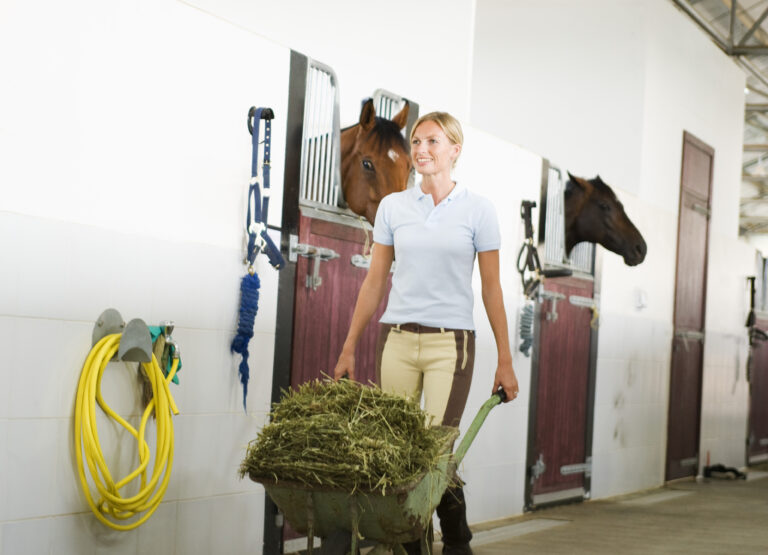 barn aisle